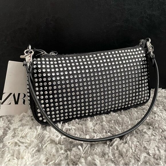 NWT Zara Sparkly Shoulder Bag - Picture 2 of 11
